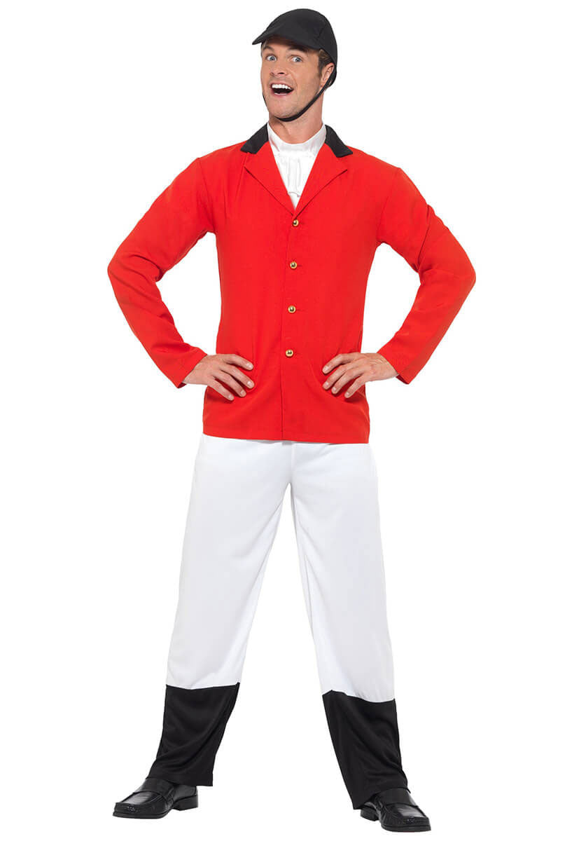 The Huntsman Costume, with Jacket, Red