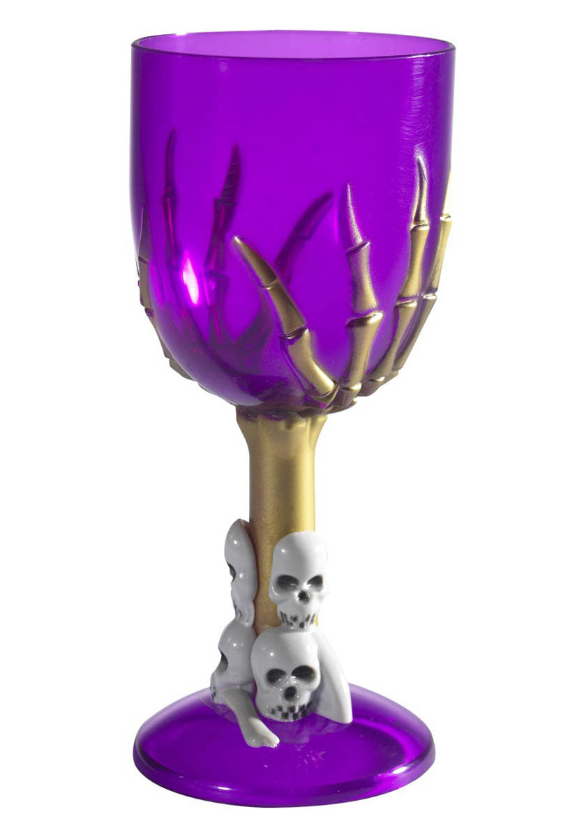 Gothic Wine Glass-Purple