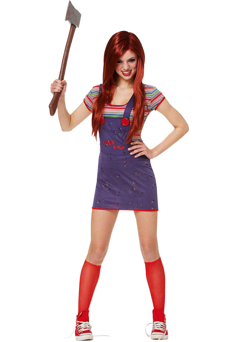 Chucky Costume Teen Mad World Fancy Dress