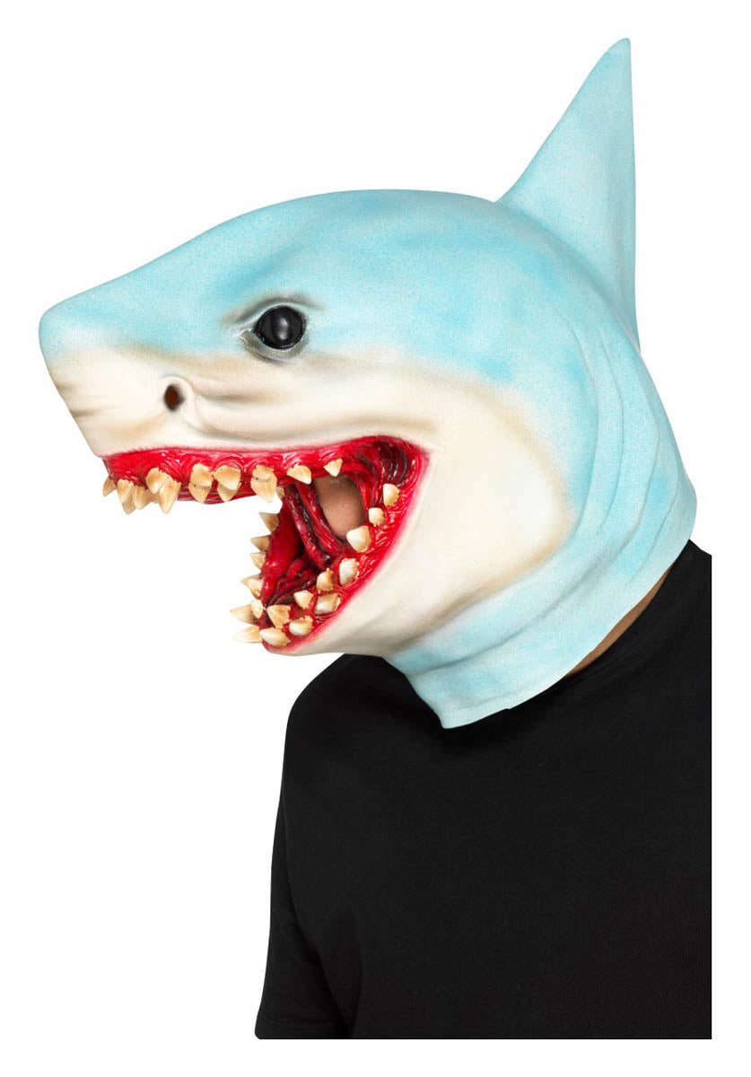 Shark Overhead Mask, Blue