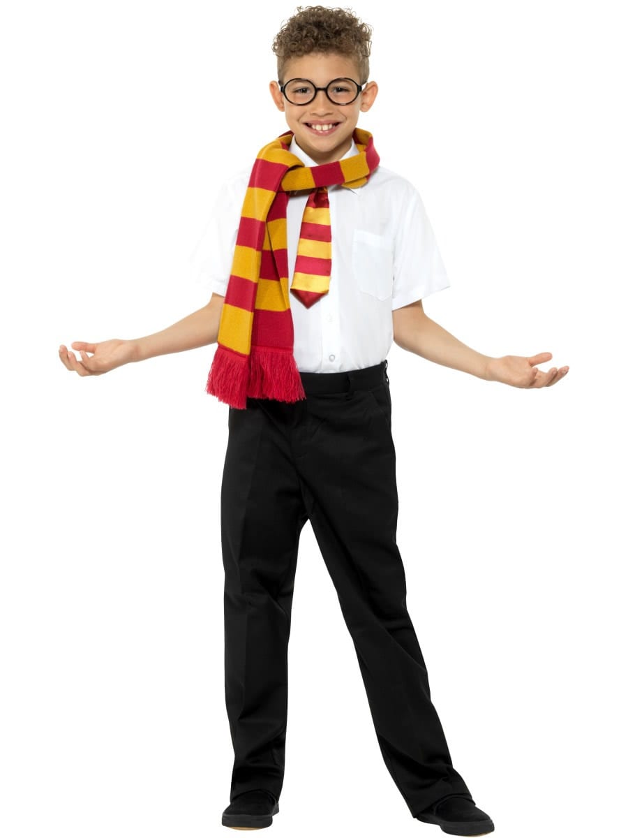Schoolboy Kit, Gold & Red