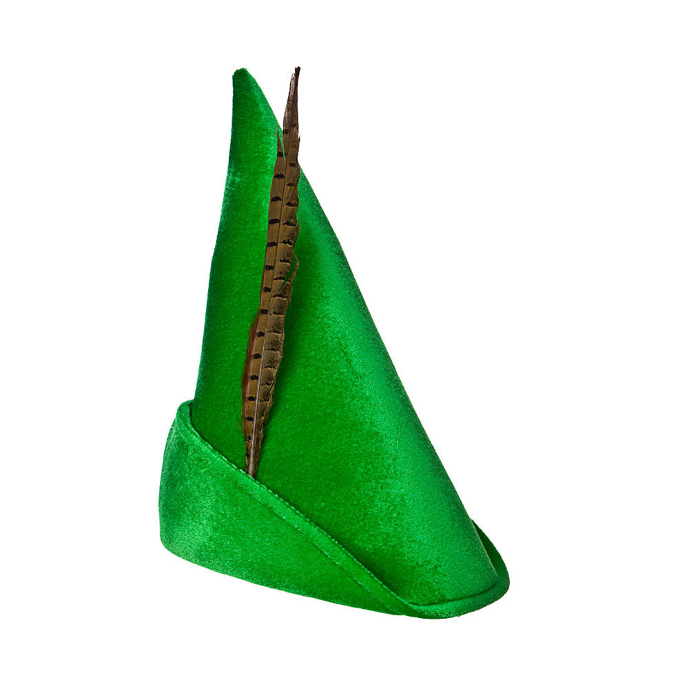 Deluxe Peter Pan Hat w/ feather