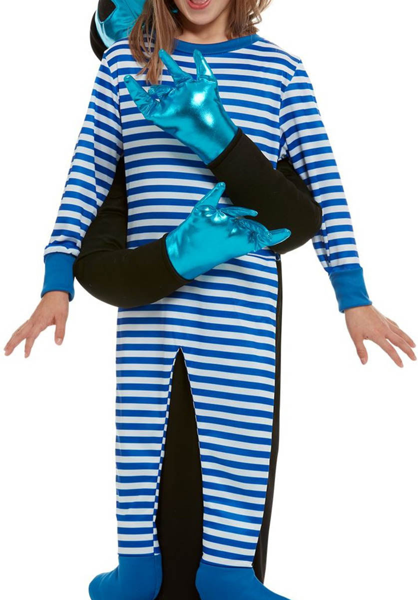 Alien Abduction Costume Child Blue Alien Abduction Costume Child Blue