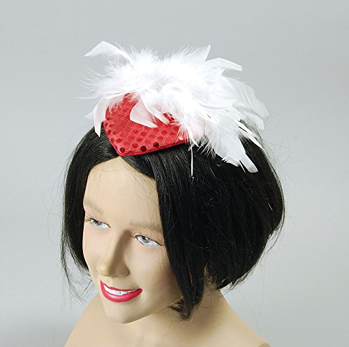 Teardrop headdress red