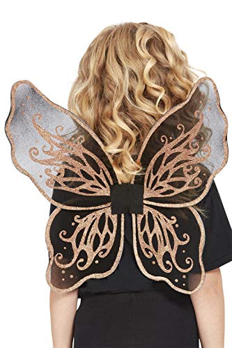 Dark Botanicals Butterfly Wings, 43cm/17in, Gold,