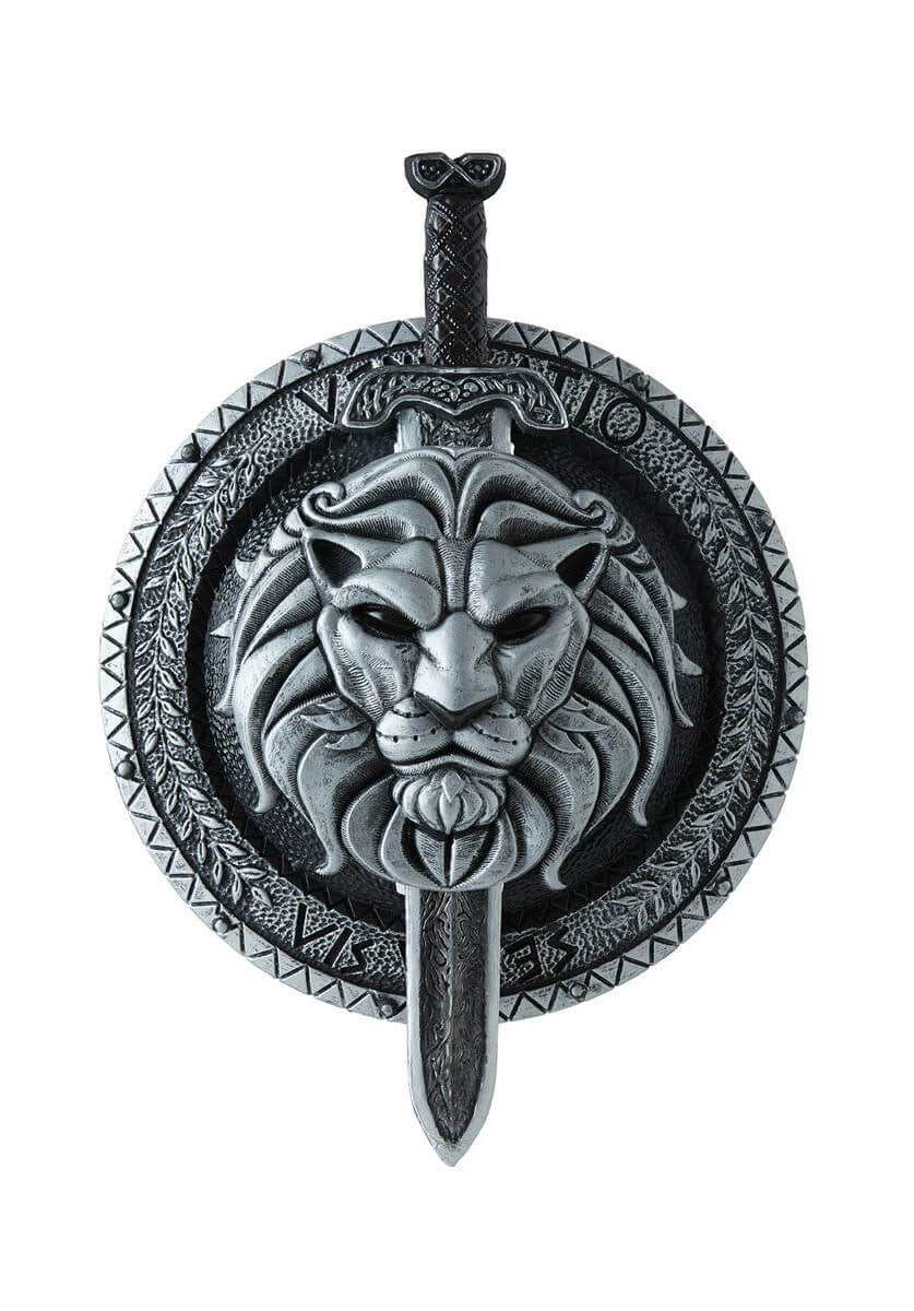 Shield of Thrones Shield and Sword 18 inch