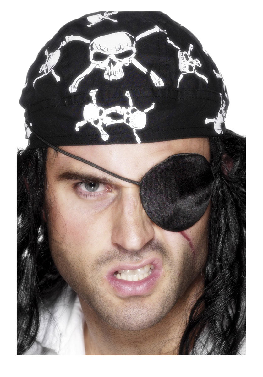 Deluxe Pirate Eyepatch, Black