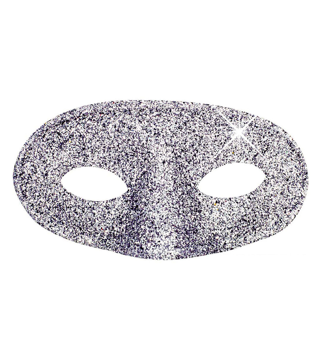 GLITTER ACAPULCO EYEMASK SILVER – Mad World Fancy Dress