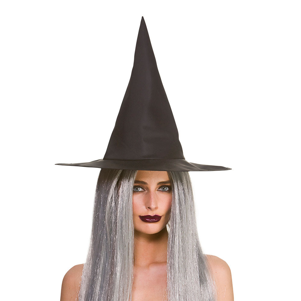 Witches Hat - Black - 43cm (Adult) (min12)