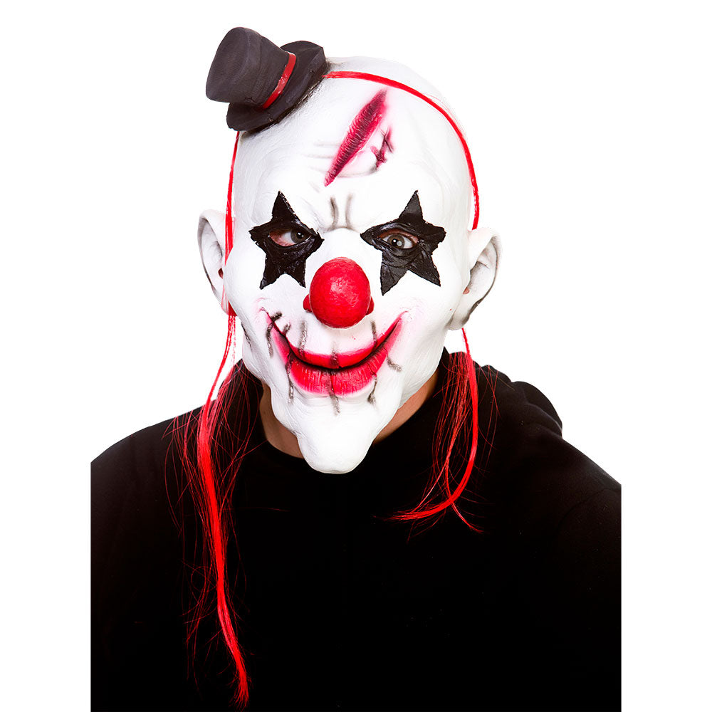 Latex Mask - Evil Clown (min3)