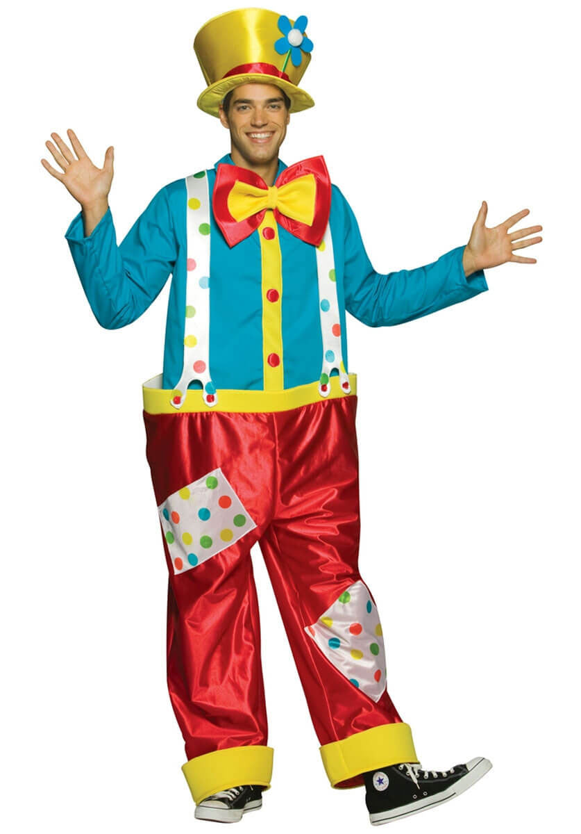 Clown Costume Adult Male
