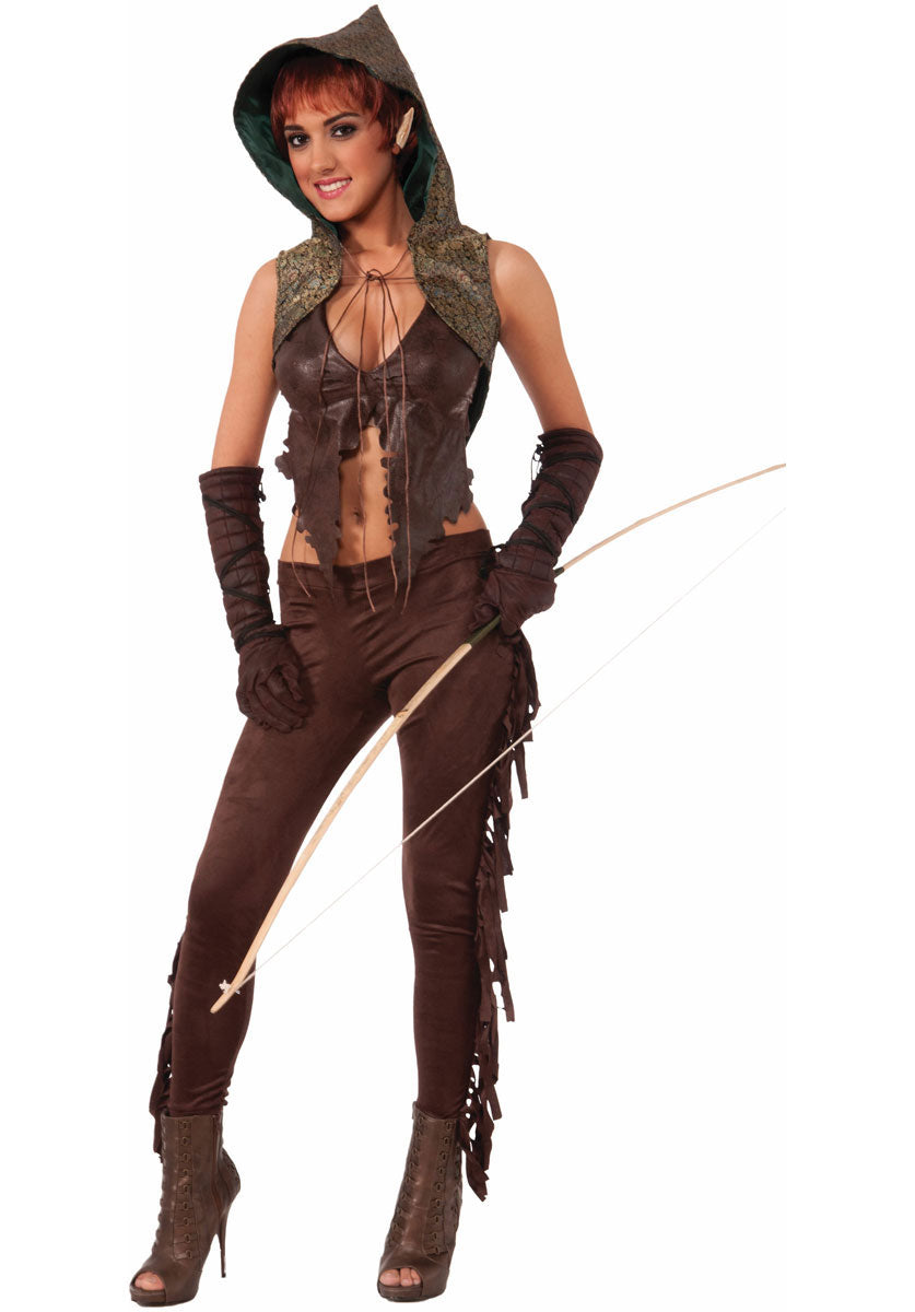 Elf Hunter Costume Mad World Fancy Dress