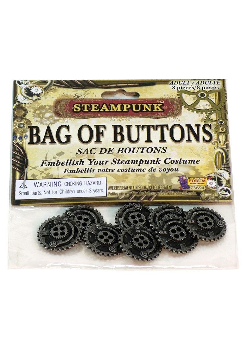 Steampunk Sew-on Buttons