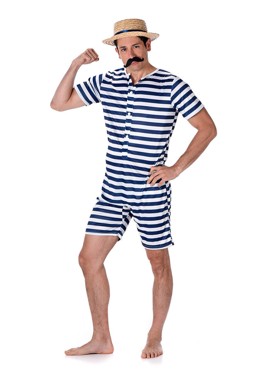 Old fashioned bathing store suits fancy dress