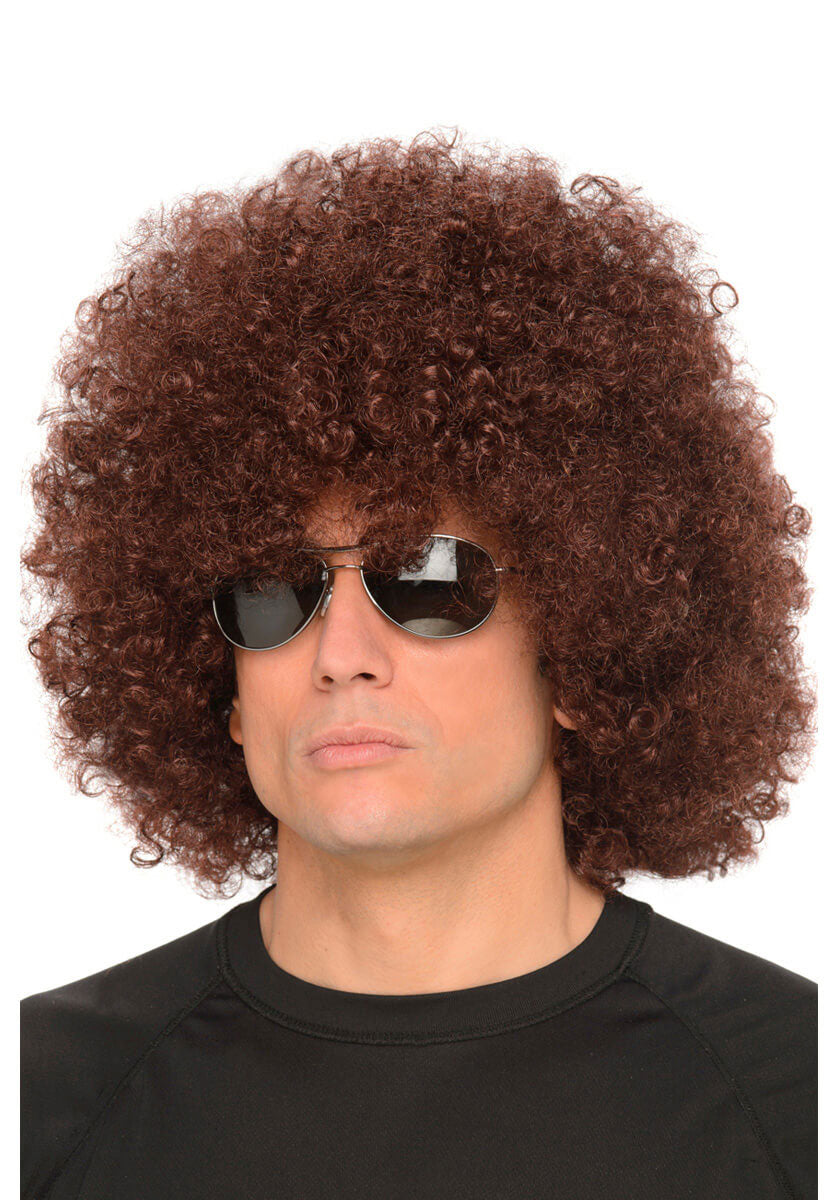 Jumbo Afro Wig, Brown