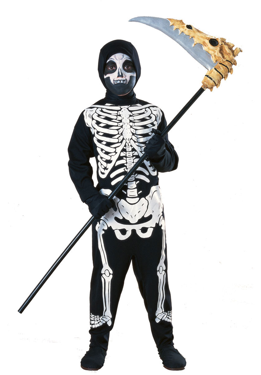 Skeleton W/Hood Child