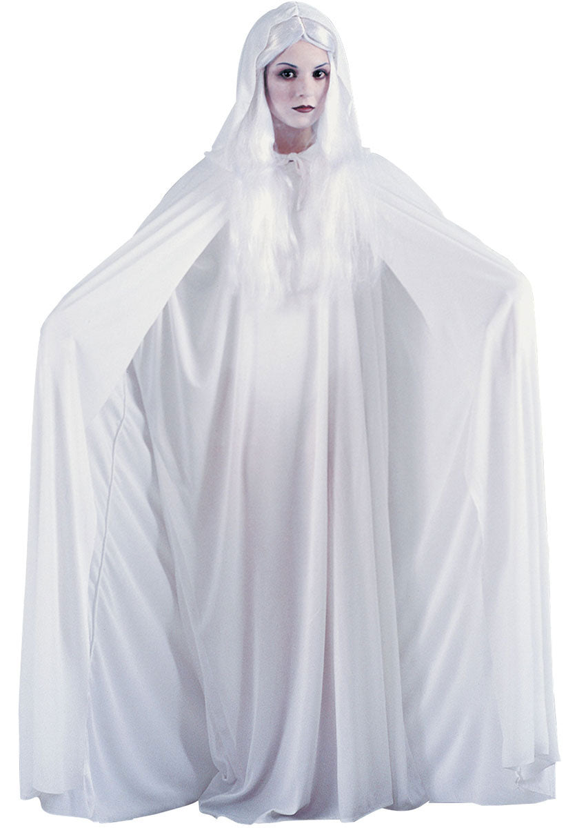 White Hooded Cape Deluxe