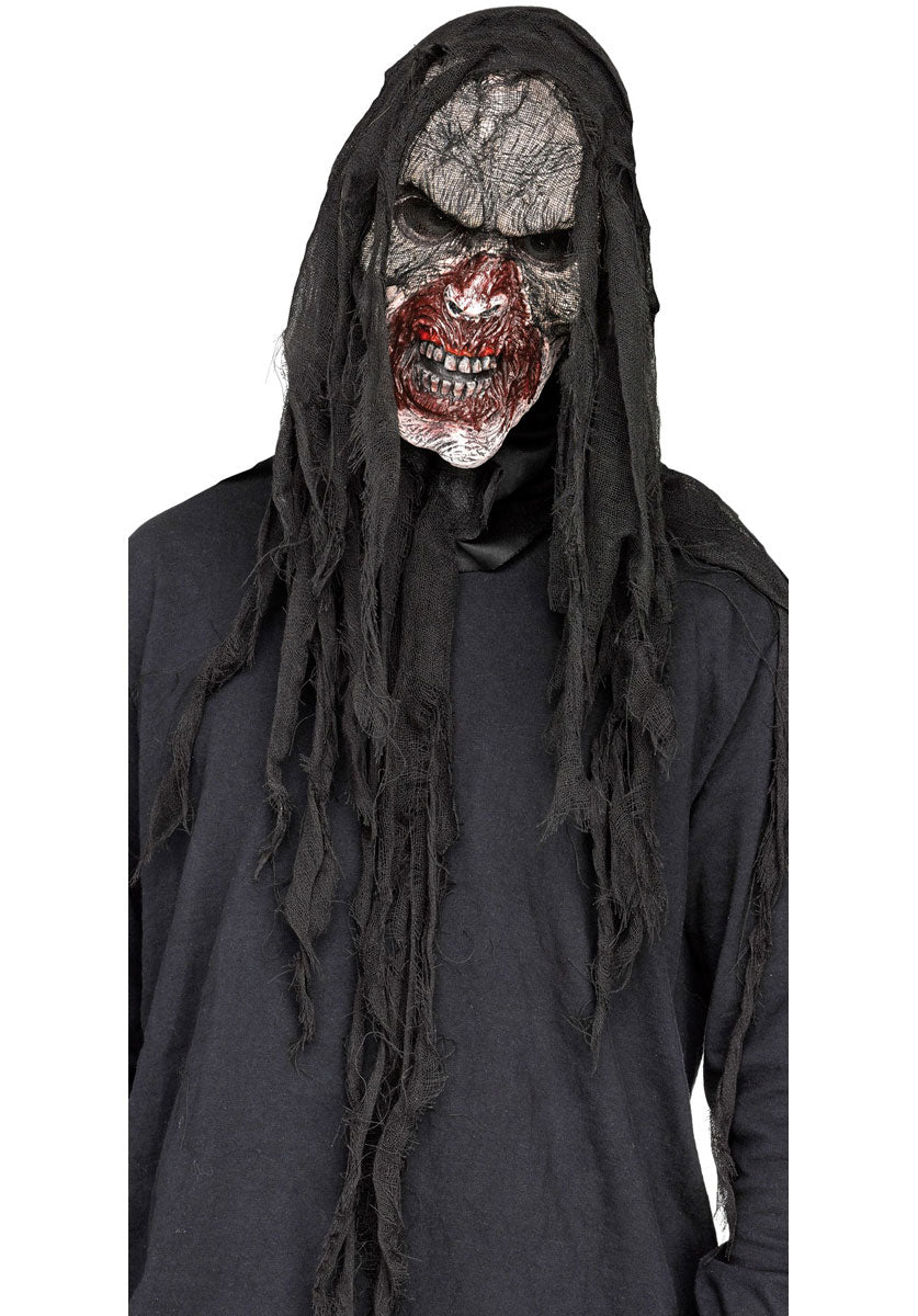 Burning Dead Zombie Mask White