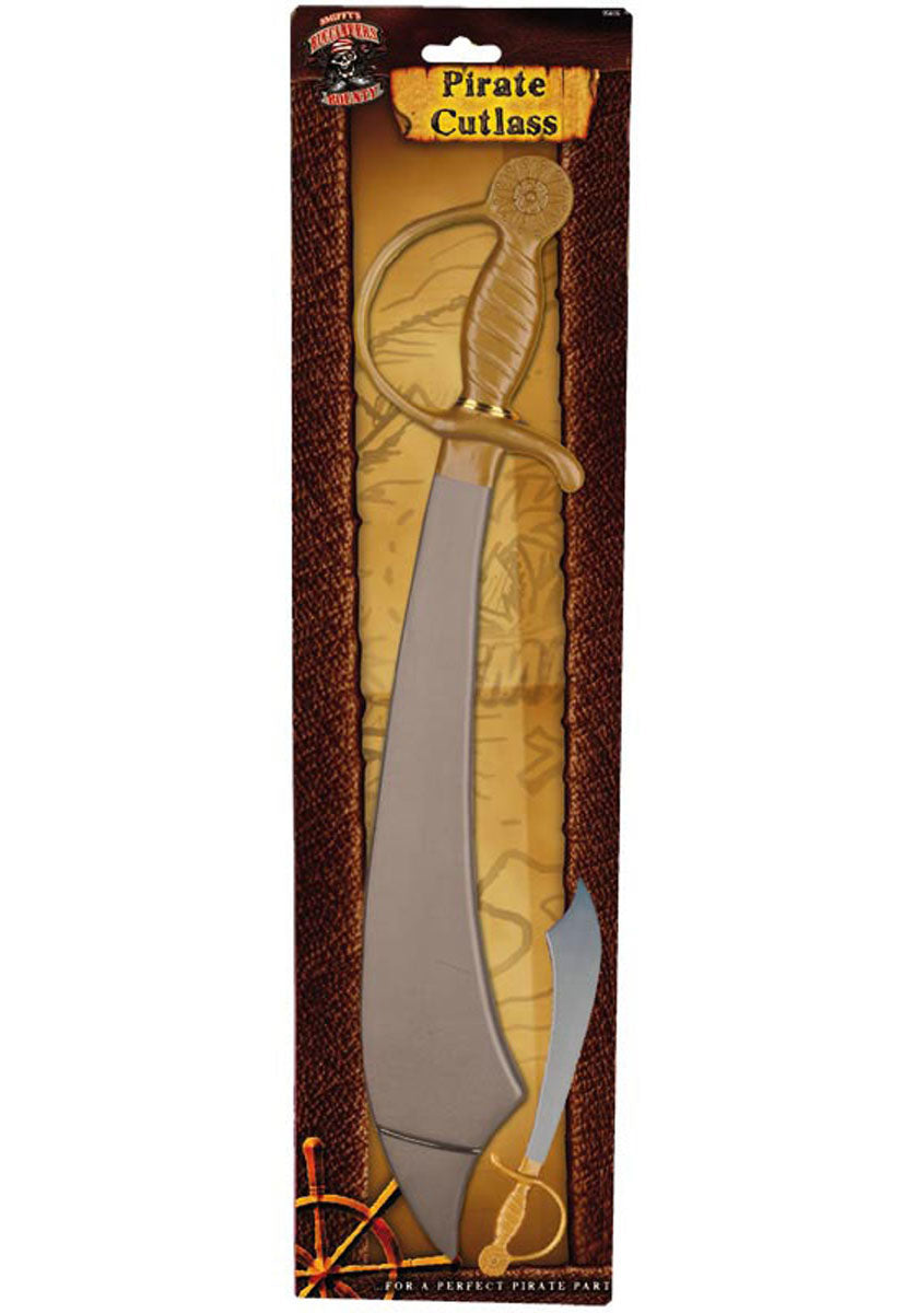 Pirate Toy Cutlass with Gold Handle