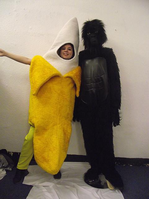 Gorilla and Giant Banana (£60.00 HIRE ONLY)