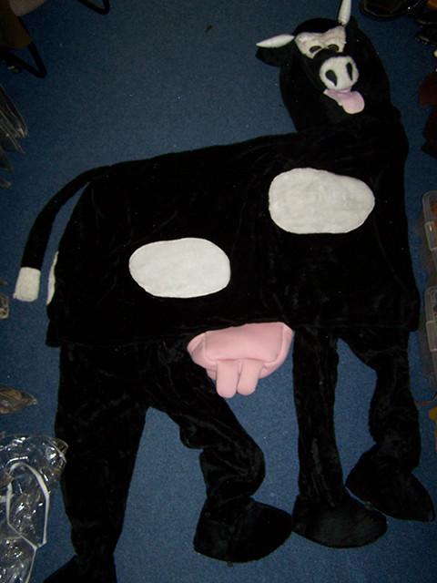 black pantomime cow (HIRE ONLY)