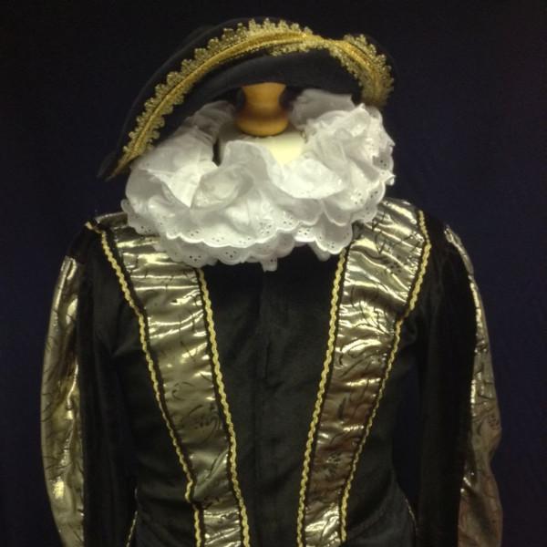 Tudor Man (Black & Gold) (£60.00 HIRE ONLY)
