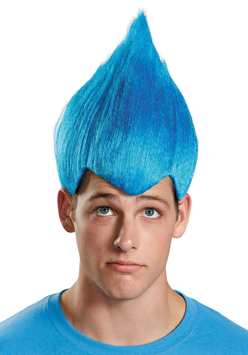 Blue Troll Wacky Wig Adult