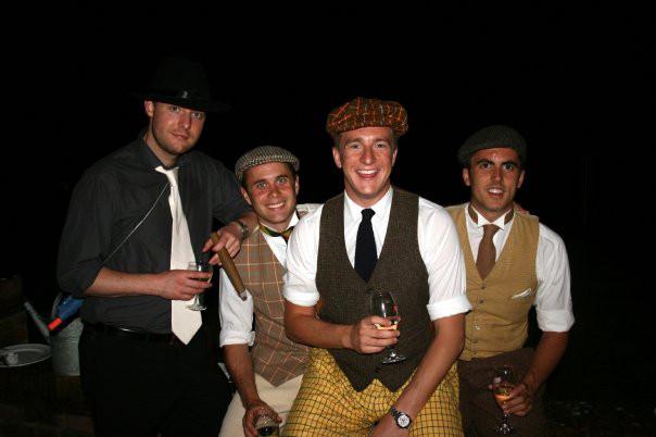 Golfers Gangster & Tweed (HIRE ONLY)