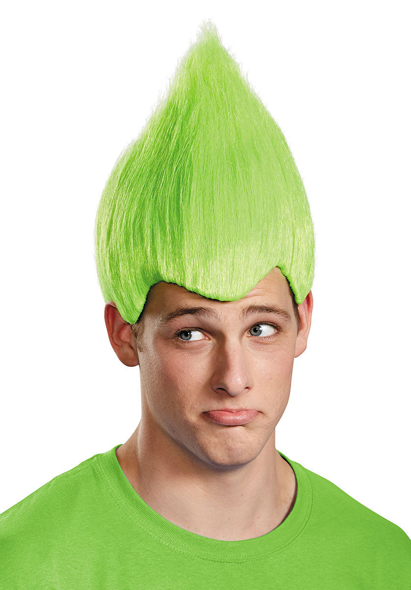 Green Troll Wacky Wig Adult