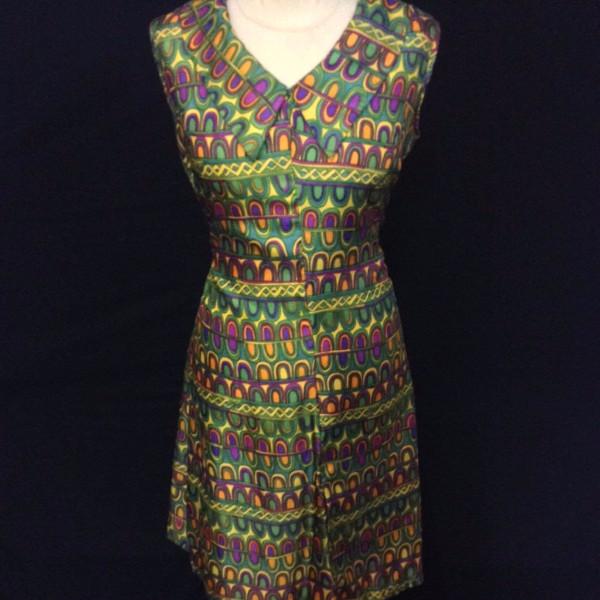 Multicoloured dress (HIRE ONLY)
