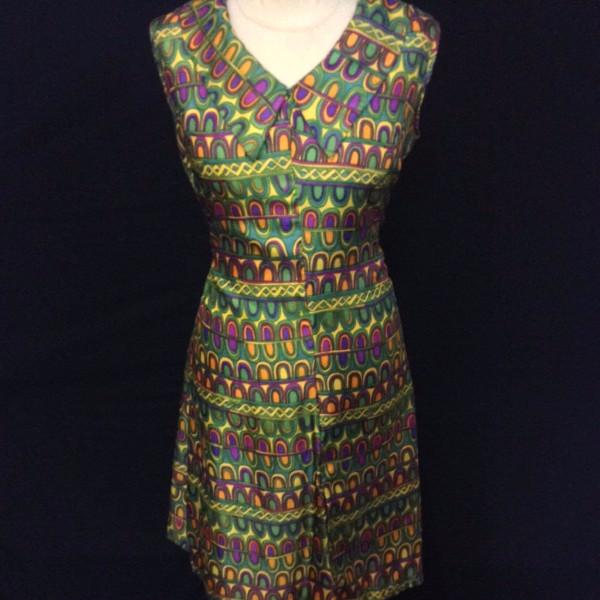 Multicoloured dress (£40.00 HIRE ONLY)