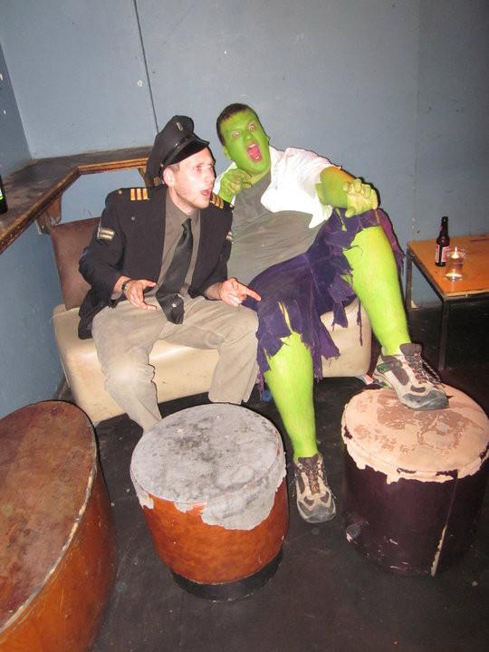 Incredible Hulk and military (HIRE ONLY)