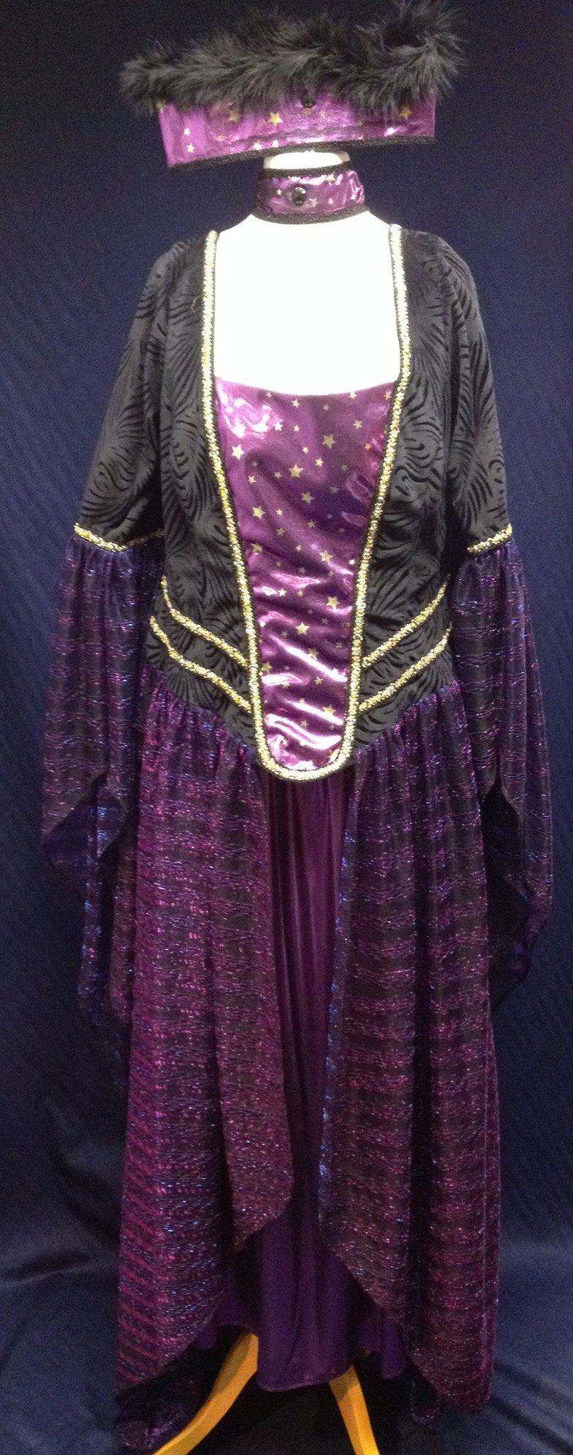 Medieval Lady in Purple (HIRE ONLY)