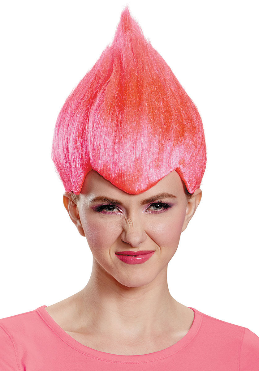 Pink Troll Wacky Wig Adult