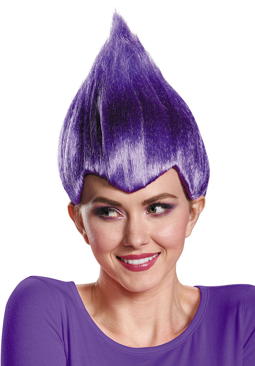 Purple Troll Wacky Wig Adult