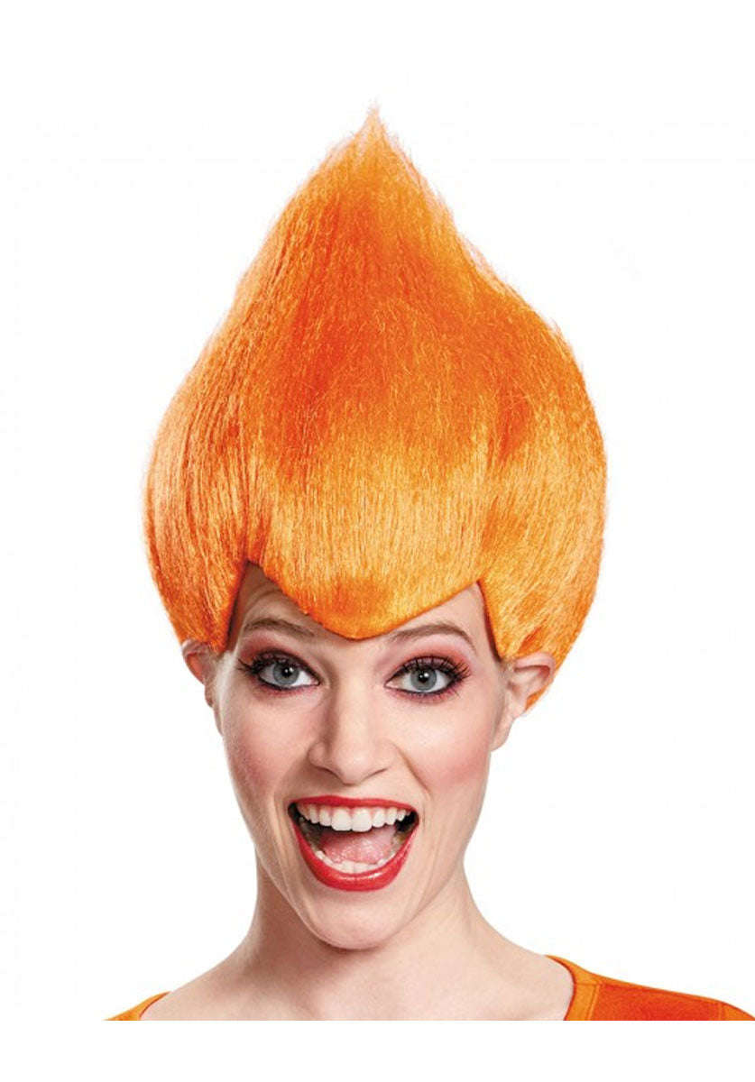 Orange Troll Wacky Wig Adult