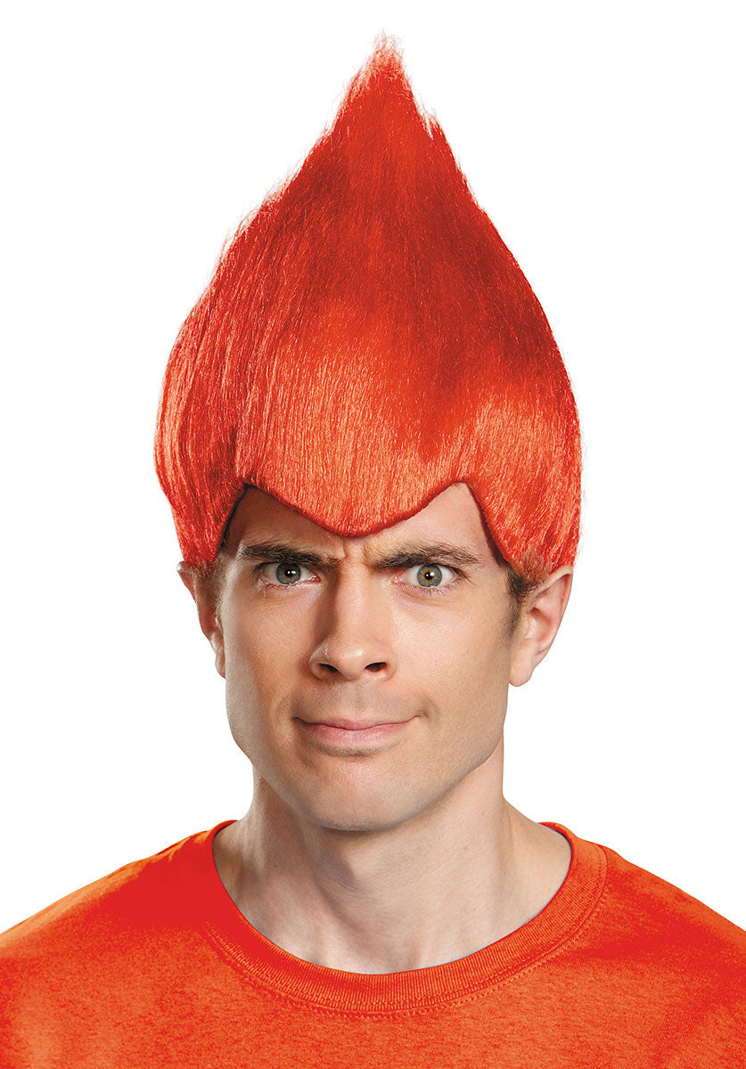 Red Troll Wacky Wig Adult
