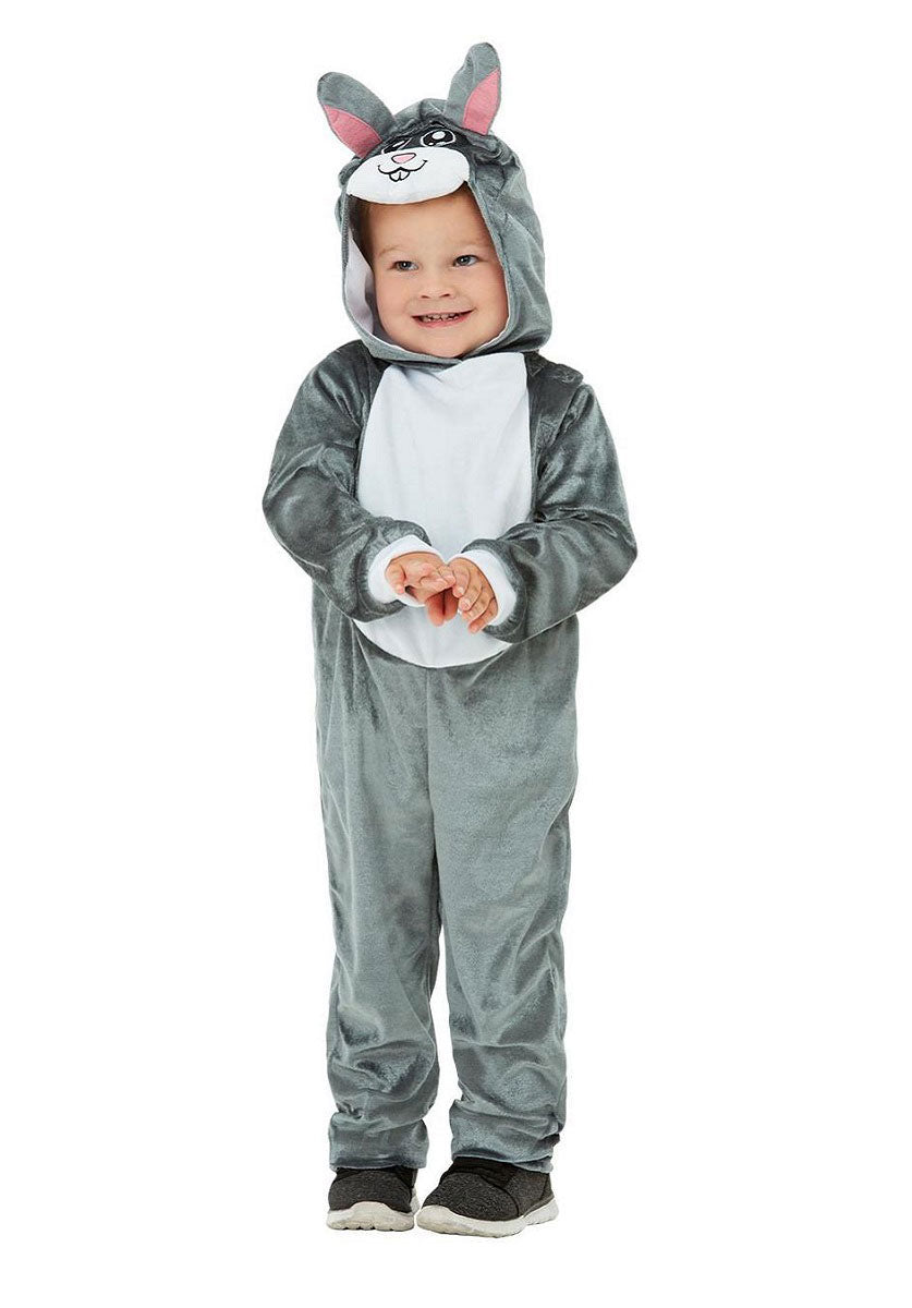 Toddler Bunny Costume, Grey