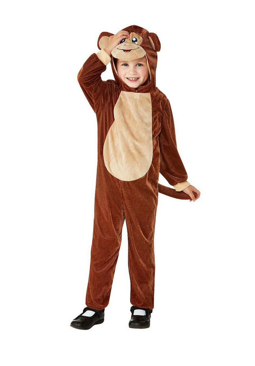 Toddler Monkey Costume, Brown