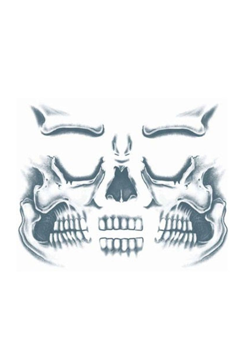 Face Skull Special FX Tattoo