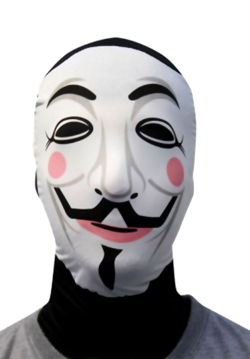 V for Vendetta Mask, By Morphsuit