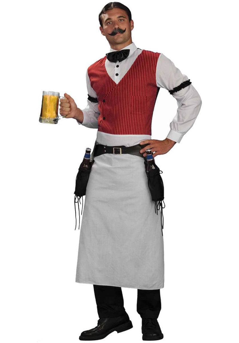 Bartender Costume Plus Size Mad World Fancy Dress