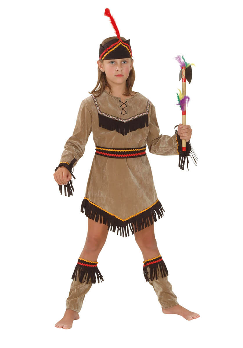 Indian Girl Dlx CH Cos (M)