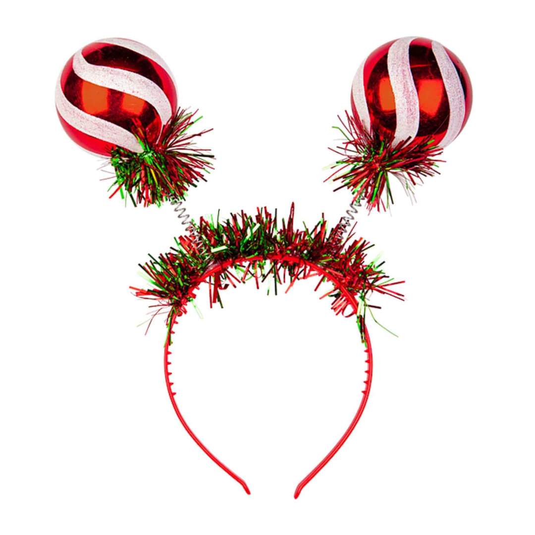 CHRISTMAS BAUBLE HEADBAND PARTY HAT