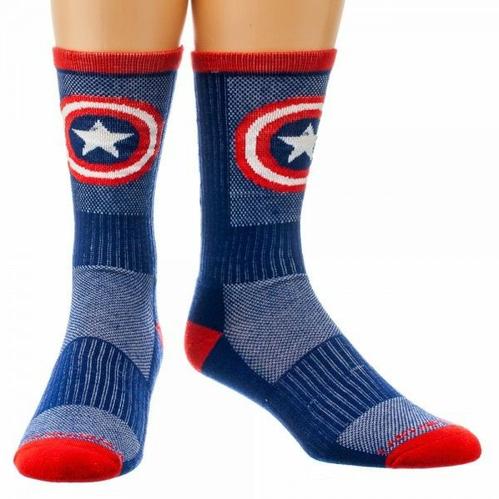 Capt America Socks/pr