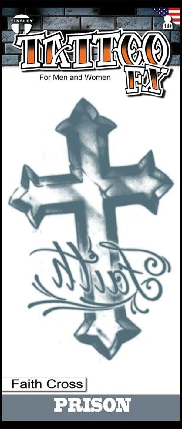 Tattoo Prison Faith Cross