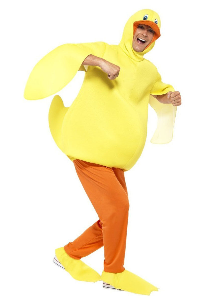 Duck Costume, with Bodysuit, Trousers, Yellow