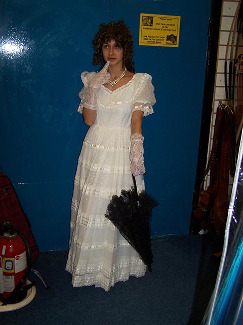 edwardian ladies party dress (HIRE ONLY)