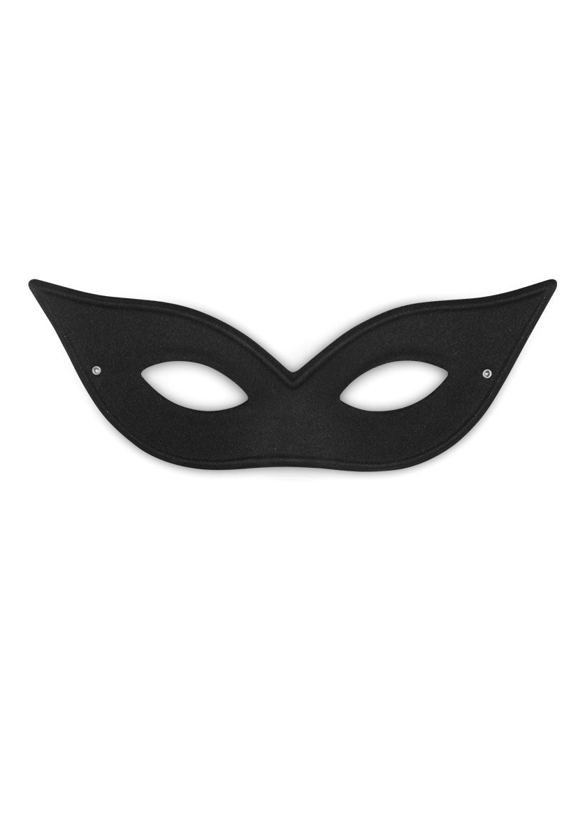 Flyaway Satin Black Eye Mask