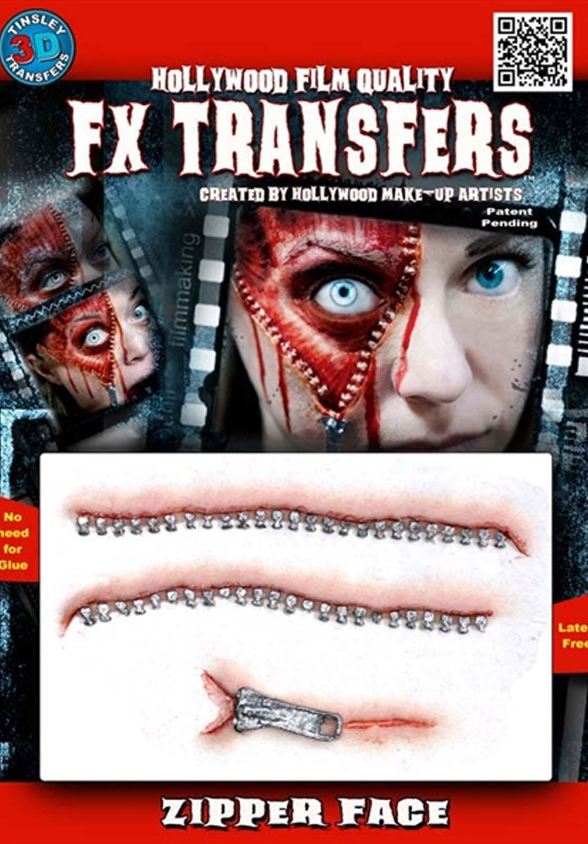 3D FX Transfers 'Zipper Face'